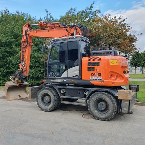 Hitachi ZX145 WT-6 - Excavadora de ruedas: foto 1 Hitachi ZX145 WT-6 - Excavadora de ruedas: foto 1