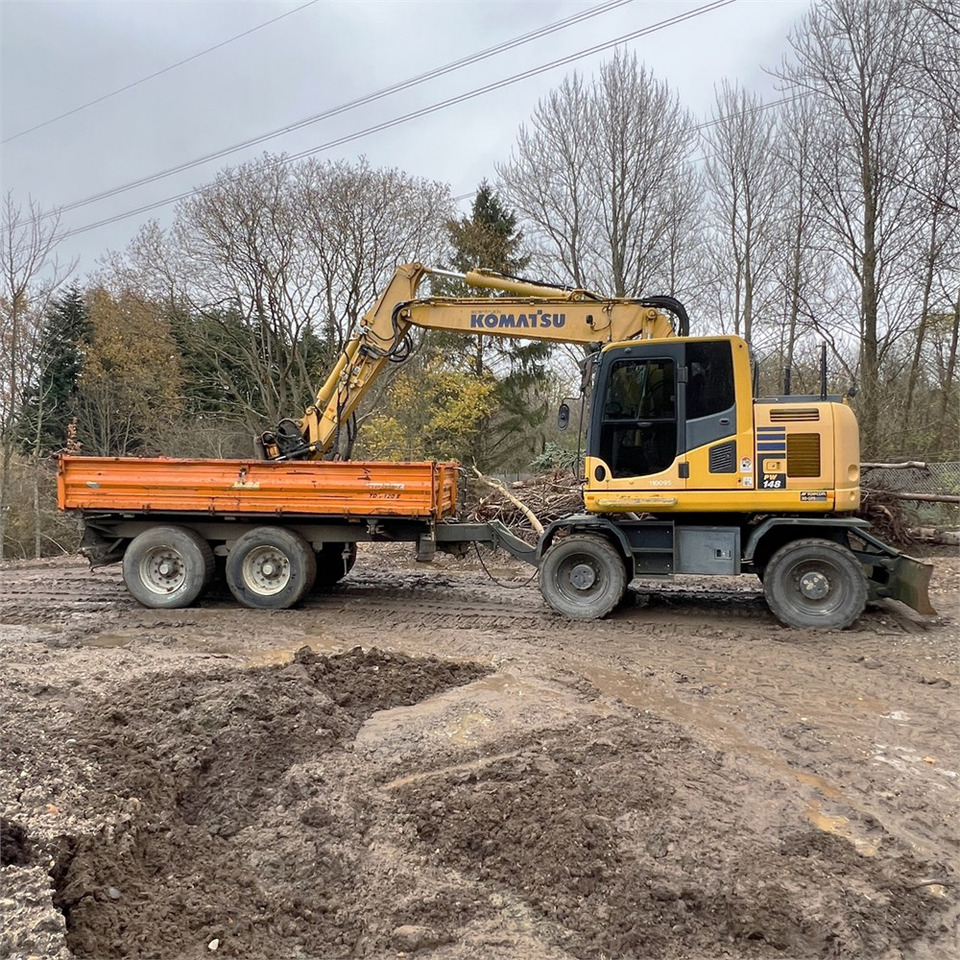 Komatsu PW148-10 - Excavadora de ruedas: foto 5 Komatsu PW148-10 - Excavadora de ruedas: foto 5