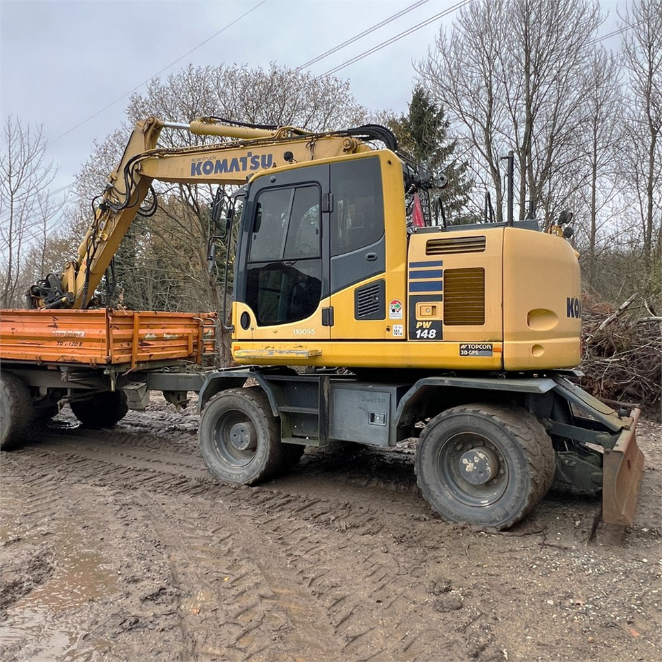 Komatsu PW148-10 - Excavadora de ruedas: foto 2 Komatsu PW148-10 - Excavadora de ruedas: foto 2