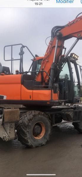 Doosan DX 140W-5 - Excavadora de ruedas: foto 4 Doosan DX 140W-5 - Excavadora de ruedas: foto 4
