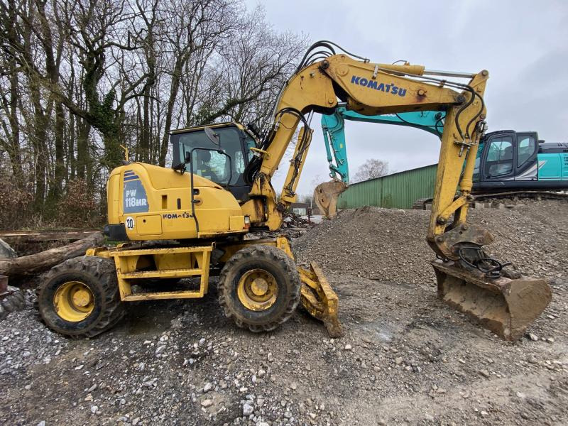 Komatsu PW118MR-8 - Excavadora de ruedas: foto 2 Komatsu PW118MR-8 - Excavadora de ruedas: foto 2