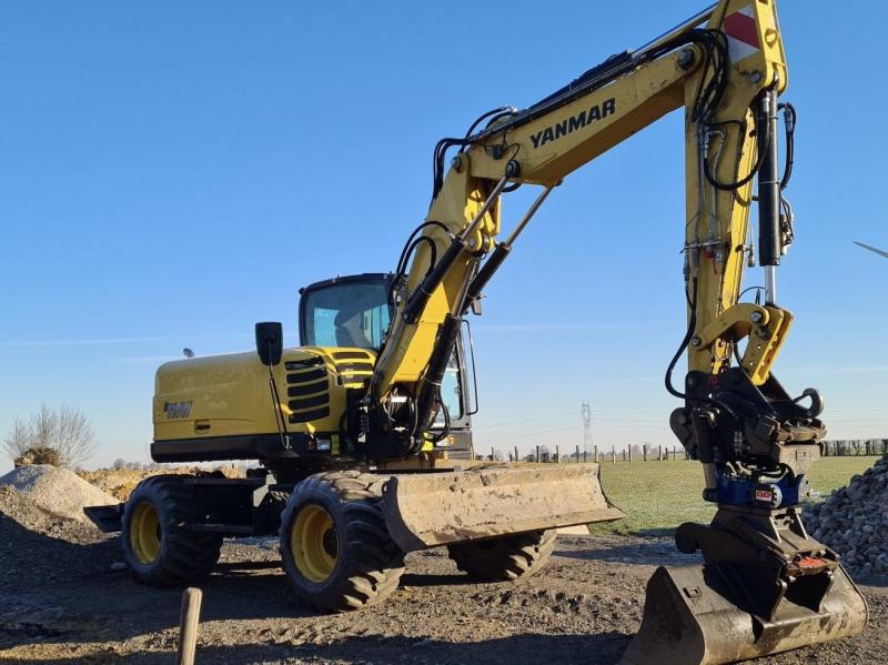 Yanmar B 110 W - Excavadora de ruedas: foto 1 Yanmar B 110 W - Excavadora de ruedas: foto 1