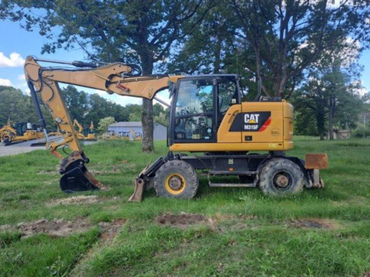 Excavadora de ruedas CAT M315F IVC: foto 12 Excavadora de ruedas CAT M315F IVC: foto 12