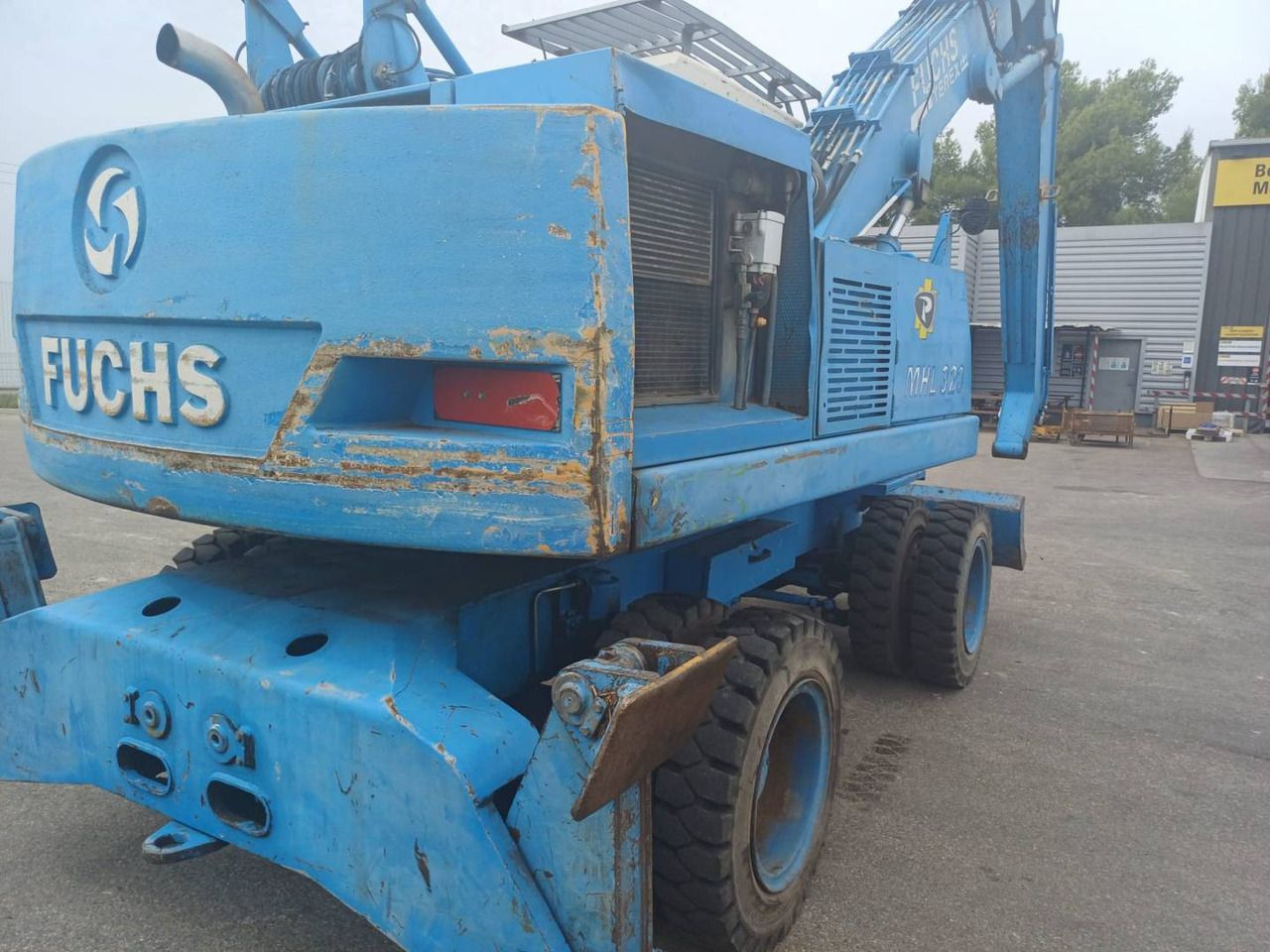 Excavadora de ruedas FUCHS MHL320: foto 11 Excavadora de ruedas FUCHS MHL320: foto 11