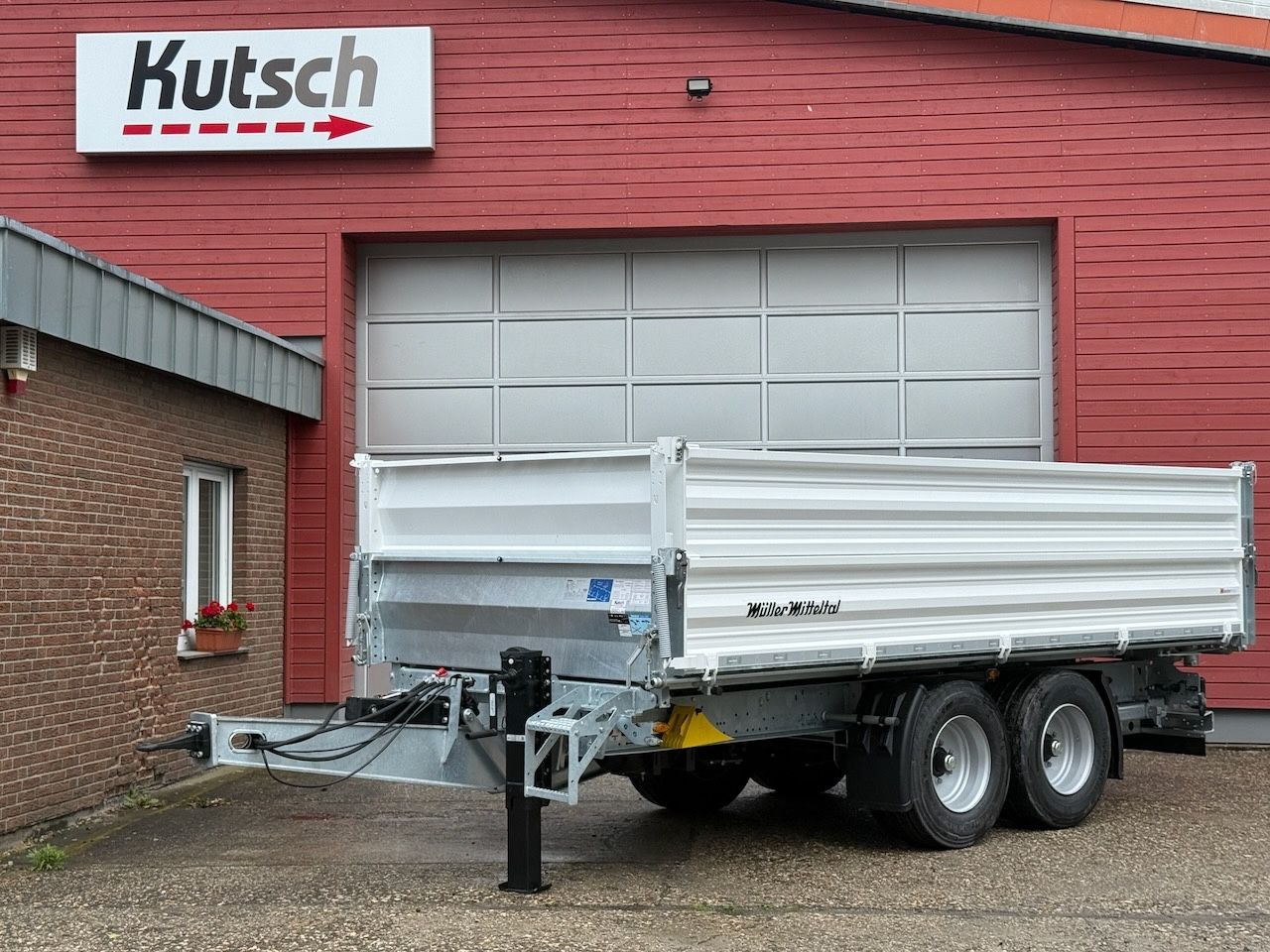 Müller-Mitteltal KA-TA-R 11,9, doppelte Bordwände/ Aufsatz - Volquete remolque: foto 1 Müller-Mitteltal KA-TA-R 11,9, doppelte Bordwände/ Aufsatz - Volquete remolque: foto 1