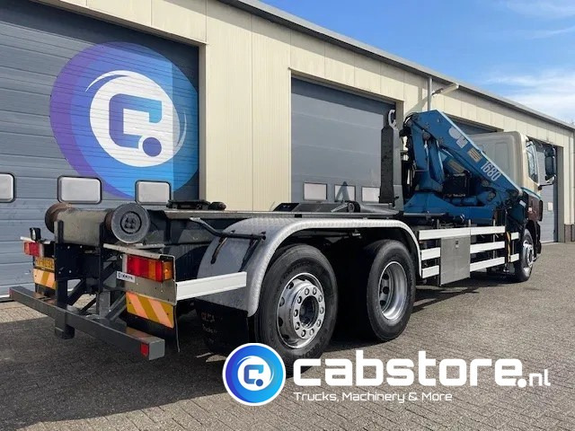 DAF CF 85.340 6X2 Euro 3 - Haakarm containersystem - Hooklift - Abrollkipper - Year 2004 - HMF 1680-K2 Crane - Grua - Ladekran - Autolaadkraan - Multibasculante camión, Camión grúa: foto 3 DAF CF 85.340 6X2 Euro 3 - Haakarm containersystem - Hooklift - Abrollkipper - Year 2004 - HMF 1680-K2 Crane - Grua - Ladekran - Autolaadkraan - Multibasculante camión, Camión grúa: foto 3
