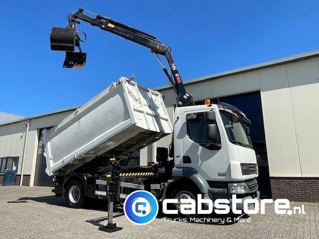 DAF LF 55.220 FA 4x2 Euro 5 Kipper + HIAB 088B-2 HiDuo Autolaadkraan - Bouwjaar 2010 - Km 219.010 - APK tot 12-2026 - Afstandsbediening laadkraan - Laadvermogen 6845 kg - Gooed condition ! - Camión grúa: foto 1 DAF LF 55.220 FA 4x2 Euro 5 Kipper + HIAB 088B-2 HiDuo Autolaadkraan - Bouwjaar 2010 - Km 219.010 - APK tot 12-2026 - Afstandsbediening laadkraan - Laadvermogen 6845 kg - Gooed condition ! - Camión grúa: foto 1