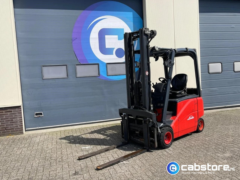 Linde E18PH-01 Elektrische hef truck - Electric Forklift - Year 2011- Side shift - Vorkverstelling - Carretilla elevadora: foto 2 Linde E18PH-01 Elektrische hef truck - Electric Forklift - Year 2011- Side shift - Vorkverstelling - Carretilla elevadora: foto 2