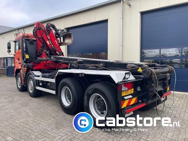 MAN TGA 41.440 8X4 BB Palfinger Epsilon Z-Kraan bouwjaar 2011 + NCH 30 Ton's Kabel-containersyteem - Handgeschakeld - Bouwjaar 2007 - Km 582.782 - Camión con equipo de cable, Camión grúa: foto 3 MAN TGA 41.440 8X4 BB Palfinger Epsilon Z-Kraan bouwjaar 2011 + NCH 30 Ton's Kabel-containersyteem - Handgeschakeld - Bouwjaar 2007 - Km 582.782 - Camión con equipo de cable, Camión grúa: foto 3