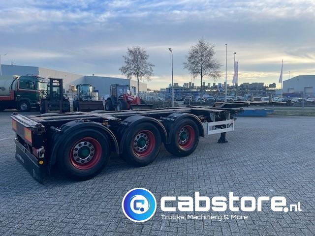 Pacton T3-010 Container chassis - Bouwjaar 2009 - BPW assen met trommelrem - 2x uitschuifbaar - APK tot 06-2026 - Portacontenedore/ Intercambiable semirremolque: foto 3 Pacton T3-010 Container chassis - Bouwjaar 2009 - BPW assen met trommelrem - 2x uitschuifbaar - APK tot 06-2026 - Portacontenedore/ Intercambiable semirremolque: foto 3