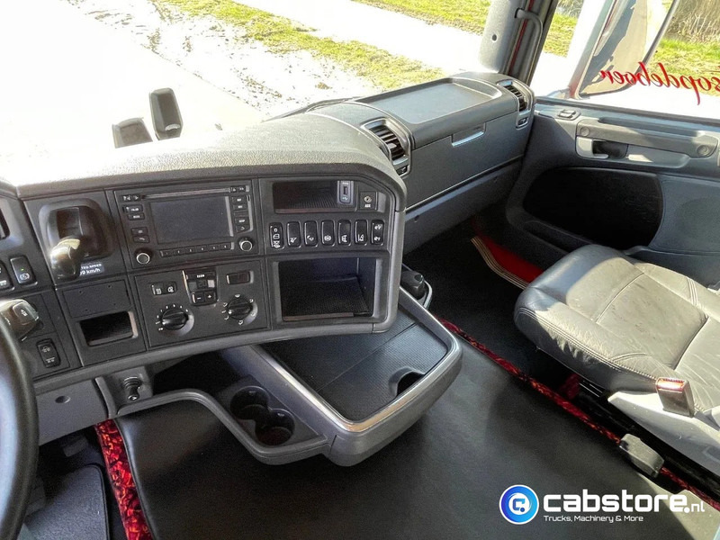 Cisterna camión Scania LB6X2*4HNB Euro 6 - Year 2016 - RETARDER - ALUMINIUM kipper + FLOOR  kipper aanhangwagen - Good Condition !!: foto 13
