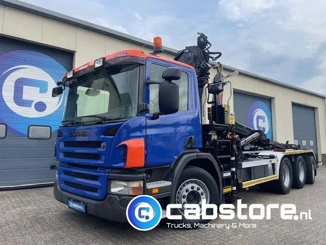 Scania P380 LB 8x4*4 HNA Euro 5 - HIAB 211 E-3 Hipro Crane with remote control + Multilift XR26S61 Hooklift - Year 2009 - Km 336.501 !! - Good condition - Multibasculante camión, Camión grúa: foto 4 Scania P380 LB 8x4*4 HNA Euro 5 - HIAB 211 E-3 Hipro Crane with remote control + Multilift XR26S61 Hooklift - Year 2009 - Km 336.501 !! - Good condition - Multibasculante camión, Camión grúa: foto 4