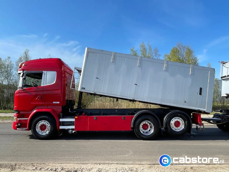 Scania R450 LB6X2*4HNB Euro 6 - Year 2016 - RETARDER - ALUMINIUM kipper + FLOOR kipper aanhangwagen - Good Condition !! - Volquete camión: foto 5 Scania R450 LB6X2*4HNB Euro 6 - Year 2016 - RETARDER - ALUMINIUM kipper + FLOOR kipper aanhangwagen - Good Condition !! - Volquete camión: foto 5