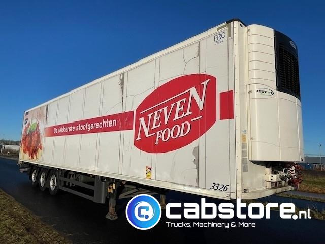 Schmitz Cargobull SCB*S3B Koeloplegger - 2x Liftas - Schijfremmen - Laadklep 2.000 kg - Carrier Vector 1550 - Draaiuren Diesel 8294 - Bouwjaar 12-2015 - APK 12-2026 ! - FRC tot 2027 ! - Frigorífico semirremolque: foto 3 Schmitz Cargobull SCB*S3B Koeloplegger - 2x Liftas - Schijfremmen - Laadklep 2.000 kg - Carrier Vector 1550 - Draaiuren Diesel 8294 - Bouwjaar 12-2015 - APK 12-2026 ! - FRC tot 2027 ! - Frigorífico semirremolque: foto 3