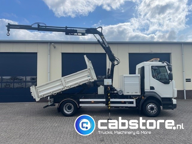 Volvo FL 240 4x2 Euro 5 - Kipper - MKG HLK 45 a2 Autolaadkraan - Bouwjaar 2012 - APK 18-10-2025 - ORIGINAL Km 35.640 !!!! - Good condition !! - Camión grúa: foto 2 Volvo FL 240 4x2 Euro 5 - Kipper - MKG HLK 45 a2 Autolaadkraan - Bouwjaar 2012 - APK 18-10-2025 - ORIGINAL Km 35.640 !!!! - Good condition !! - Camión grúa: foto 2