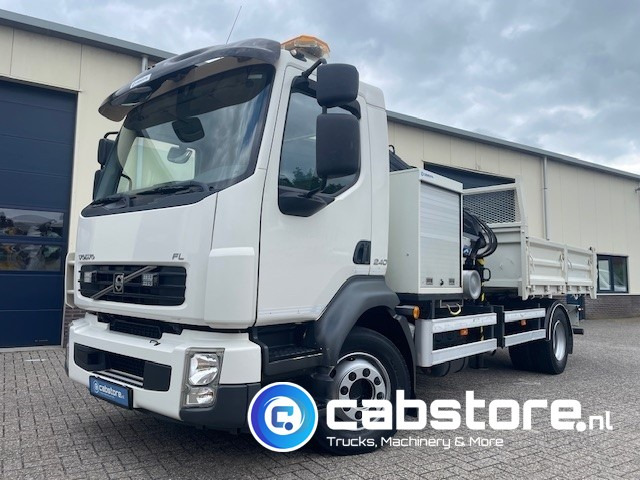 Volvo FL 240 4x2 Euro 5 - Kipper - MKG HLK 45 a2 Autolaadkraan - Bouwjaar 2012 - APK 18-10-2025 - ORIGINAL Km 35.640 !!!! - Good condition !! - Camión grúa: foto 5 Volvo FL 240 4x2 Euro 5 - Kipper - MKG HLK 45 a2 Autolaadkraan - Bouwjaar 2012 - APK 18-10-2025 - ORIGINAL Km 35.640 !!!! - Good condition !! - Camión grúa: foto 5