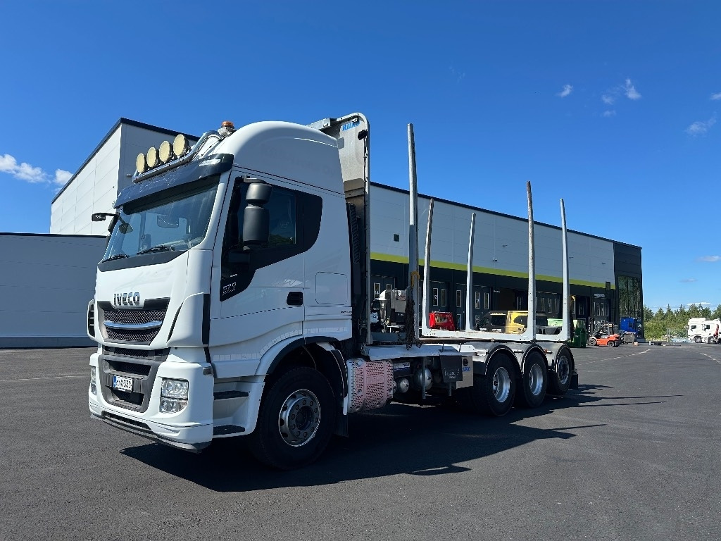 Iveco Stralis AS350S57 8x4*4 - Camión forestal: foto 1 Iveco Stralis AS350S57 8x4*4 - Camión forestal: foto 1