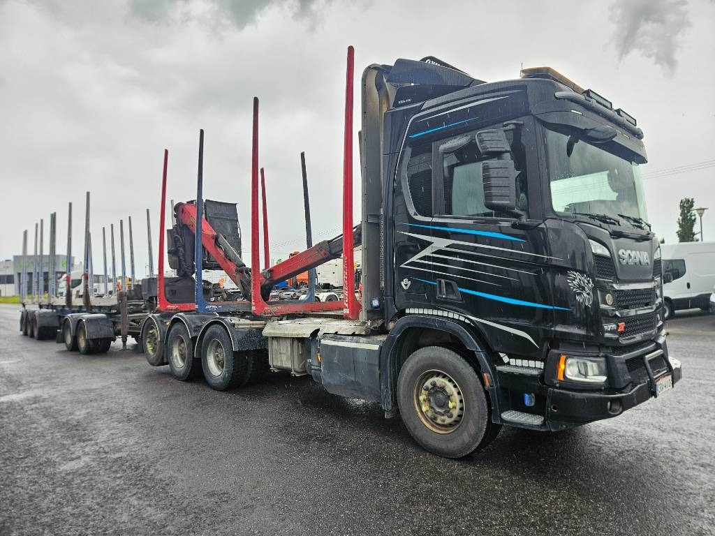 Scania R730 8x4 koko yhdistelmä  - Camión forestal: foto 3 Scania R730 8x4 koko yhdistelmä  - Camión forestal: foto 3