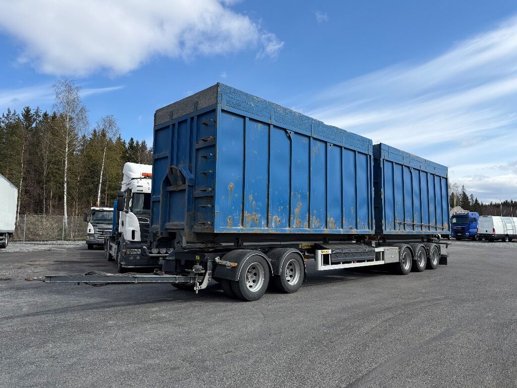Zaslaw D-667A 2+3 vaihtolava pv - Remolque multilift/ Portacontenedores de cadenas: foto 1 Zaslaw D-667A 2+3 vaihtolava pv - Remolque multilift/ Portacontenedores de cadenas: foto 1