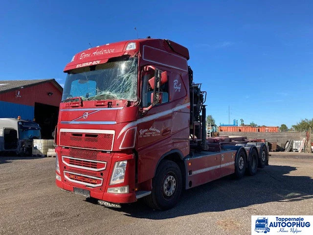 Volvo FH500 8X2 HIAB 077 - Portacontenedore/ Intercambiable camión, Camión grúa: foto 1 Volvo FH500 8X2 HIAB 077 - Portacontenedore/ Intercambiable camión, Camión grúa: foto 1