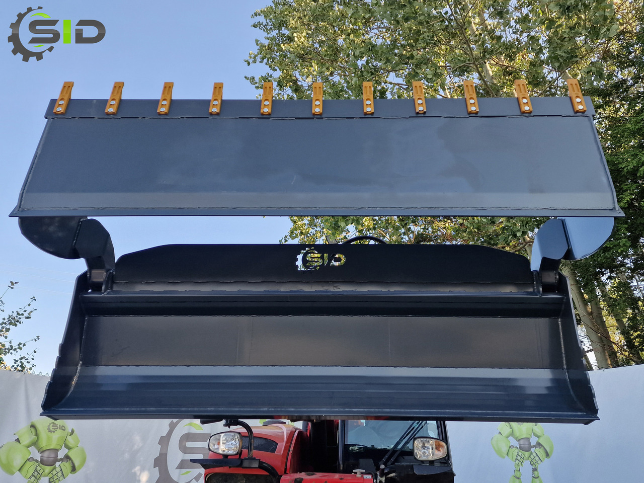 Cazo cargador para Maquinaria de construcción nuevo SID Klappschaufel 4in1 / Godet 4en1 multifonction / 4in1 multipurpose bucket 1,4 m: foto 10 Cazo cargador para Maquinaria de construcción nuevo SID Klappschaufel 4in1 / Godet 4en1 multifonction / 4in1 multipurpose bucket 1,4 m: foto 10