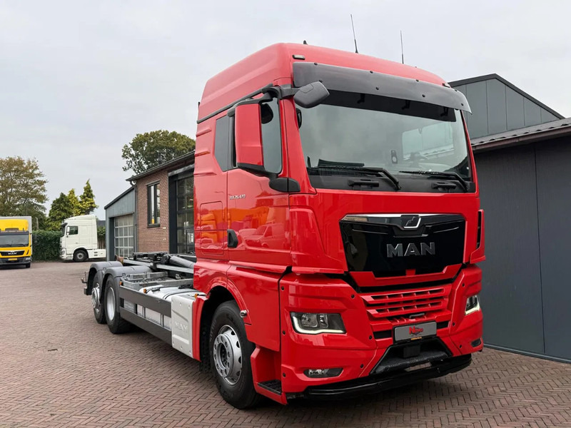 MAN TGX 26.470 Haakarm 21Ton VDL Sleepcabine Retarder Fridge - Portacontenedore/ Intercambiable camión: foto 1 MAN TGX 26.470 Haakarm 21Ton VDL Sleepcabine Retarder Fridge - Portacontenedore/ Intercambiable camión: foto 1