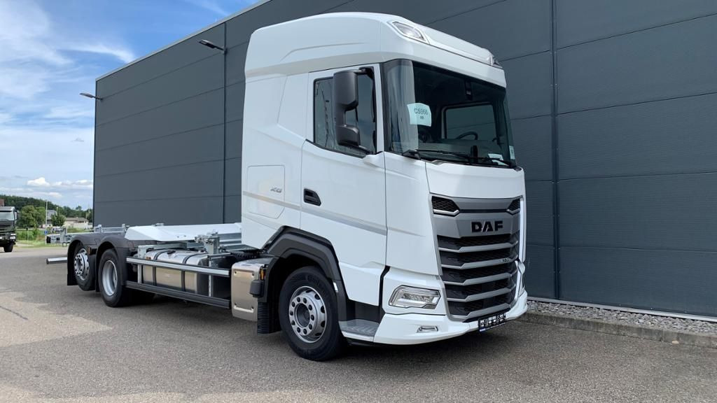 DAF XG 480 FAN 6X2 Multiwechsler 1120-1320 mm 2xAHK - Portacontenedore/ Intercambiable camión: foto 1 DAF XG 480 FAN 6X2 Multiwechsler 1120-1320 mm 2xAHK - Portacontenedore/ Intercambiable camión: foto 1