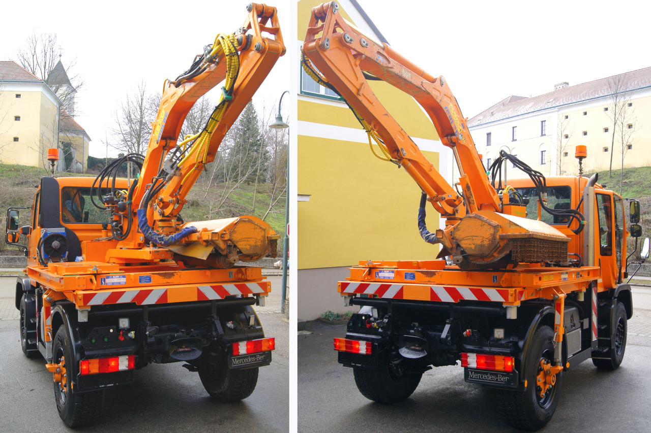 UNIMOG Unimog U 400/TÜV/Hydrostat/Mähtür +MULAG MHU 800 - Volquete camión: foto 5 UNIMOG Unimog U 400/TÜV/Hydrostat/Mähtür +MULAG MHU 800 - Volquete camión: foto 5