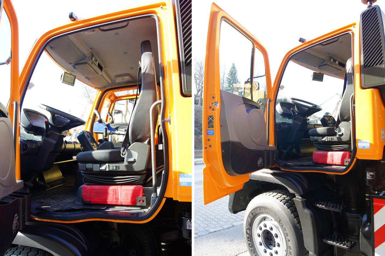 Vehículo municipal MERCEDES-BENZ Unimog U 400/Hydrostat/Mähtür +MULAG MHU 800: foto 10