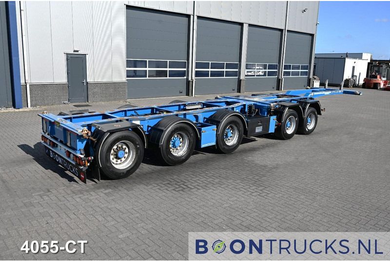 Broshuis 2CONNECT-5AKCC 2x20-40-45ft HC * 3x STEERING * 4x LIFT AXLE * NL TRAILER * APK 08-2026 - Portacontenedore/ Intercambiable semirremolque: foto 1 Broshuis 2CONNECT-5AKCC 2x20-40-45ft HC * 3x STEERING * 4x LIFT AXLE * NL TRAILER * APK 08-2026 - Portacontenedore/ Intercambiable semirremolque: foto 1
