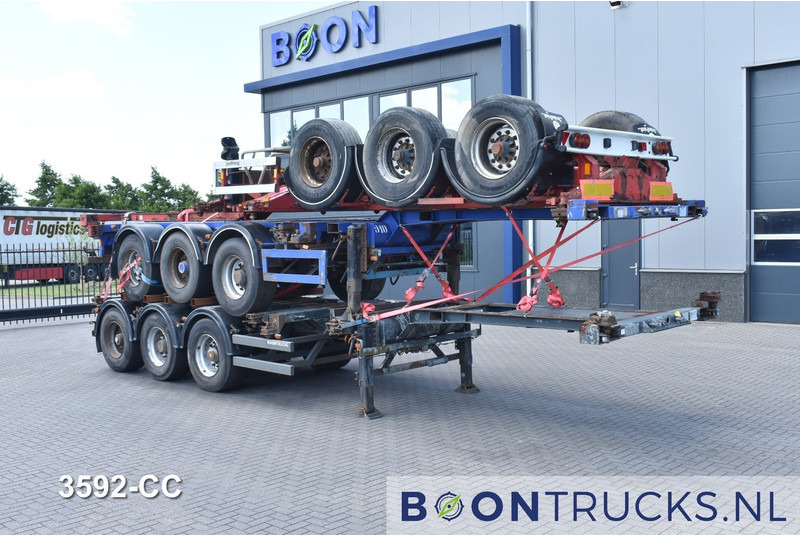 Broshuis 3 UCC 39 € 6750 STACK PRICE | 2x20-30-40-45ft HC * 2x BROSHUIS 1x NOOTEBOOM - Portacontenedore/ Intercambiable semirremolque: foto 3 Broshuis 3 UCC 39 € 6750 STACK PRICE | 2x20-30-40-45ft HC * 2x BROSHUIS 1x NOOTEBOOM - Portacontenedore/ Intercambiable semirremolque: foto 3