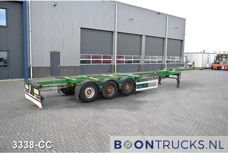 Broshuis 3UCC-39/45 2X20-30-40-45ft HC * LIFT AXLE * 2 x EXTENDABLE - Portacontenedore/ Intercambiable semirremolque: foto 2 Broshuis 3UCC-39/45 2X20-30-40-45ft HC * LIFT AXLE * 2 x EXTENDABLE - Portacontenedore/ Intercambiable semirremolque: foto 2
