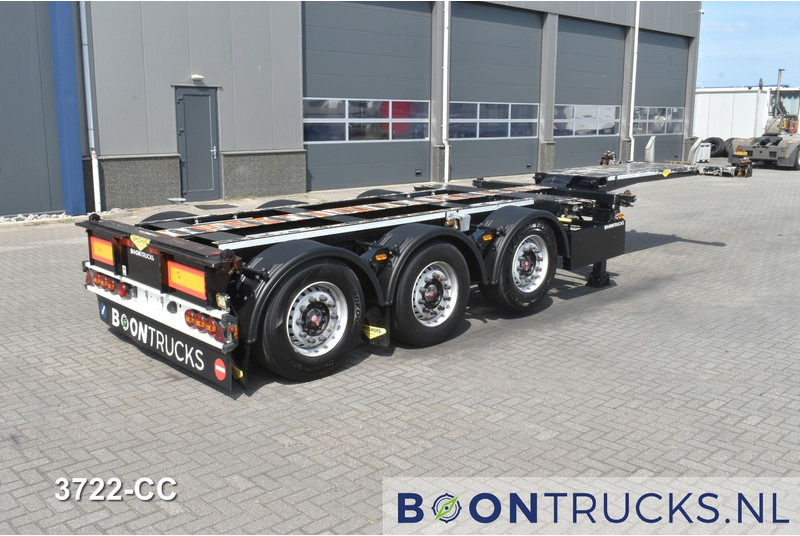 Broshuis MFCC | 2X20-30-40-45ft HC * SAF DISC * TOP CONDITION - Portacontenedore/ Intercambiable semirremolque: foto 1 Broshuis MFCC | 2X20-30-40-45ft HC * SAF DISC * TOP CONDITION - Portacontenedore/ Intercambiable semirremolque: foto 1
