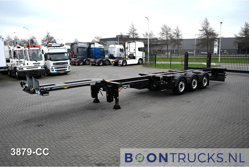 Broshuis MFCC | 2x20-30-40-45ft HC * STUURAS * LIFTAS * CUSTOM OPBOUW * TOP! - Portacontenedore/ Intercambiable semirremolque: foto 5 Broshuis MFCC | 2x20-30-40-45ft HC * STUURAS * LIFTAS * CUSTOM OPBOUW * TOP! - Portacontenedore/ Intercambiable semirremolque: foto 5