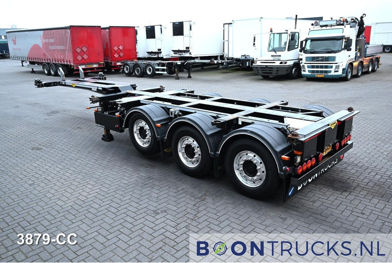 Broshuis MFCC | 2x20-30-40-45ft HC * STUURAS * LIFTAS * CUSTOM OPBOUW * TOP! - Portacontenedore/ Intercambiable semirremolque: foto 3 Broshuis MFCC | 2x20-30-40-45ft HC * STUURAS * LIFTAS * CUSTOM OPBOUW * TOP! - Portacontenedore/ Intercambiable semirremolque: foto 3