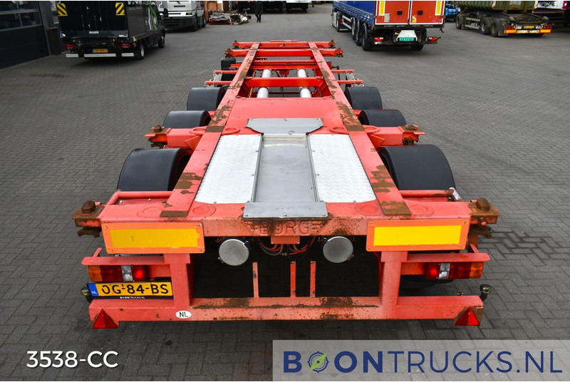 Burg BPO 12-27 CCXGX-00 TANK CHASSIS | 20-30ft * 3800 Kg * NL TRAILER - Portacontenedore/ Intercambiable semirremolque: foto 2 Burg BPO 12-27 CCXGX-00 TANK CHASSIS | 20-30ft * 3800 Kg * NL TRAILER - Portacontenedore/ Intercambiable semirremolque: foto 2
