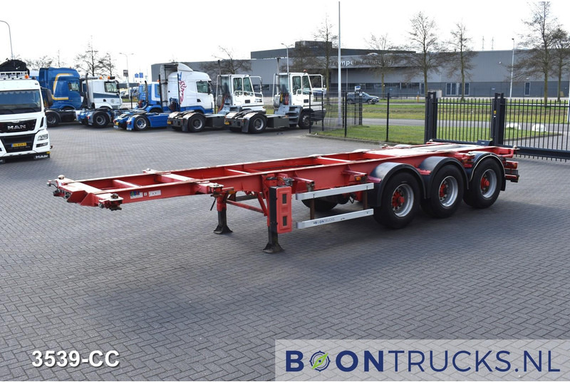 Burg BPO 12-27 CCXGX-00 TANK CHASSIS | 20-30ft * 3800 Kg * NL TRAILER - Portacontenedore/ Intercambiable semirremolque: foto 5 Burg BPO 12-27 CCXGX-00 TANK CHASSIS | 20-30ft * 3800 Kg * NL TRAILER - Portacontenedore/ Intercambiable semirremolque: foto 5