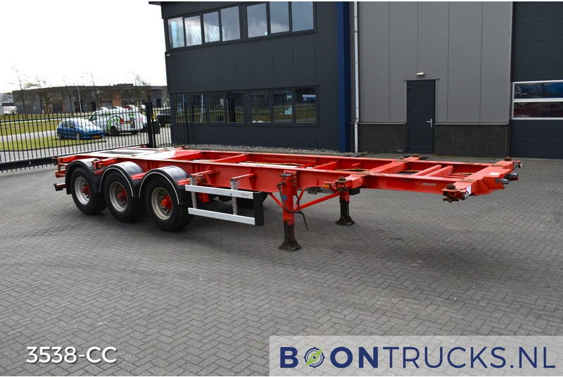 Burg BPO 12-27 CCXGX-00 TANK CHASSIS | 20-30ft * 3800 Kg * NL TRAILER - Portacontenedore/ Intercambiable semirremolque: foto 4 Burg BPO 12-27 CCXGX-00 TANK CHASSIS | 20-30ft * 3800 Kg * NL TRAILER - Portacontenedore/ Intercambiable semirremolque: foto 4