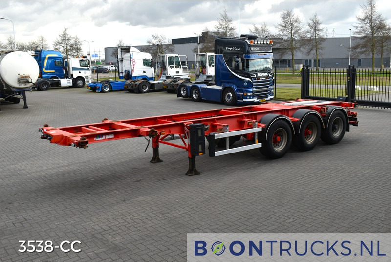 Burg BPO 12-27 CCXGX-00 TANK CHASSIS | 20-30ft * 3800 Kg * NL TRAILER - Portacontenedore/ Intercambiable semirremolque: foto 5 Burg BPO 12-27 CCXGX-00 TANK CHASSIS | 20-30ft * 3800 Kg * NL TRAILER - Portacontenedore/ Intercambiable semirremolque: foto 5