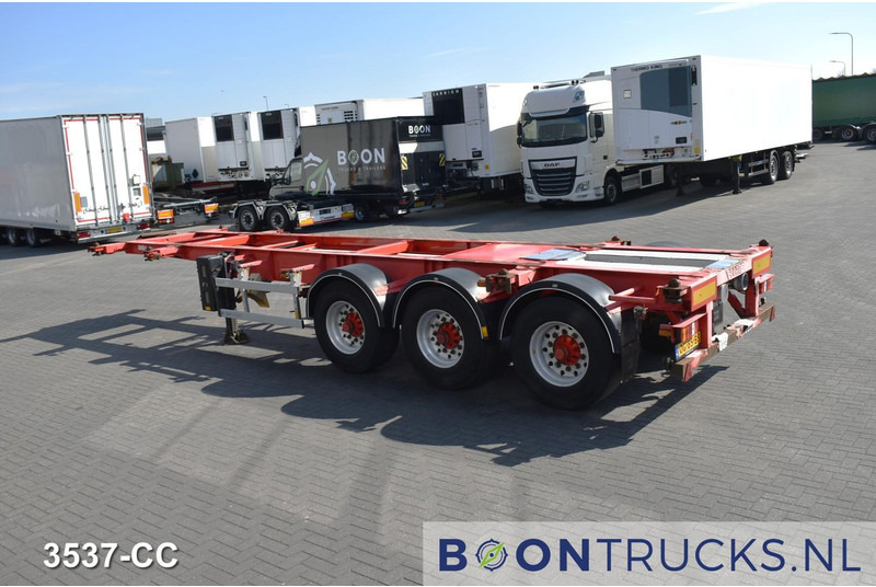 Burg BPO 12 27 CCXGX 01 TANK CHASSIS | 20-30ft * 3850 Kg * ADR * NL TRAILER - Portacontenedore/ Intercambiable semirremolque: foto 3 Burg BPO 12 27 CCXGX 01 TANK CHASSIS | 20-30ft * 3850 Kg * ADR * NL TRAILER - Portacontenedore/ Intercambiable semirremolque: foto 3