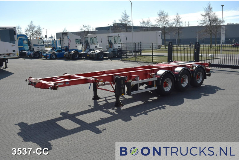 Burg BPO 12 27 CCXGX 01 TANK CHASSIS | 20-30ft * 3850 Kg * ADR * NL TRAILER - Portacontenedore/ Intercambiable semirremolque: foto 4 Burg BPO 12 27 CCXGX 01 TANK CHASSIS | 20-30ft * 3850 Kg * ADR * NL TRAILER - Portacontenedore/ Intercambiable semirremolque: foto 4