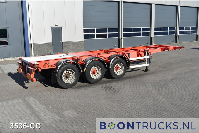 Burg BPO 12 27CDM12 TANK CHASSIS | 20-30ft * 3800 Kg * NL TRAILER - Portacontenedore/ Intercambiable semirremolque: foto 1 Burg BPO 12 27CDM12 TANK CHASSIS | 20-30ft * 3800 Kg * NL TRAILER - Portacontenedore/ Intercambiable semirremolque: foto 1