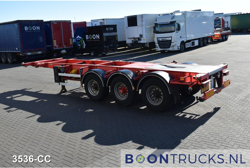 Burg BPO 12 27CDM12 TANK CHASSIS | 20-30ft * 3800 Kg * NL TRAILER - Portacontenedore/ Intercambiable semirremolque: foto 3 Burg BPO 12 27CDM12 TANK CHASSIS | 20-30ft * 3800 Kg * NL TRAILER - Portacontenedore/ Intercambiable semirremolque: foto 3