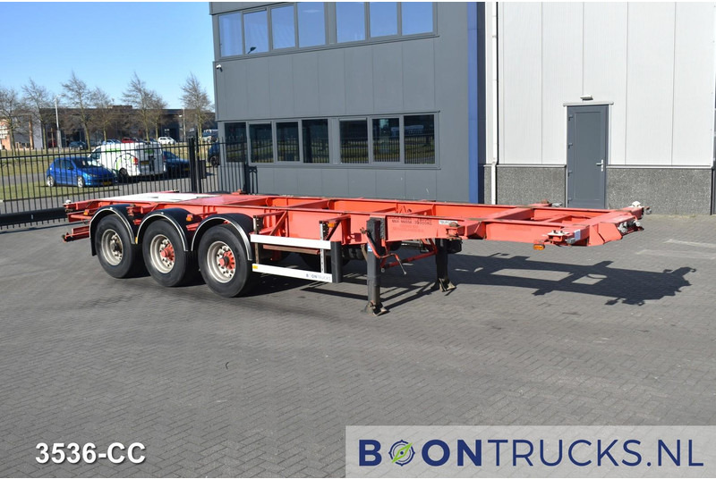 Burg BPO 12 27CDM12 TANK CHASSIS | 20-30ft * 3800 Kg * NL TRAILER - Portacontenedore/ Intercambiable semirremolque: foto 4 Burg BPO 12 27CDM12 TANK CHASSIS | 20-30ft * 3800 Kg * NL TRAILER - Portacontenedore/ Intercambiable semirremolque: foto 4