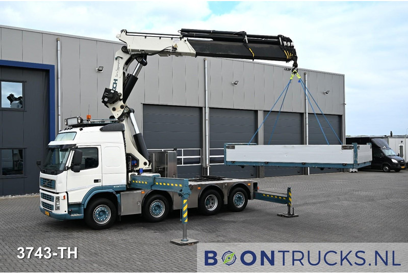 Volvo FM 480 8x2 R + HMF THOR 8520 K5 | 85 T/M CRANE * WINCH * MANUAL * NL TRUCK * TOP! - Cabeza tractora: foto 2 Volvo FM 480 8x2 R + HMF THOR 8520 K5 | 85 T/M CRANE * WINCH * MANUAL * NL TRUCK * TOP! - Cabeza tractora: foto 2