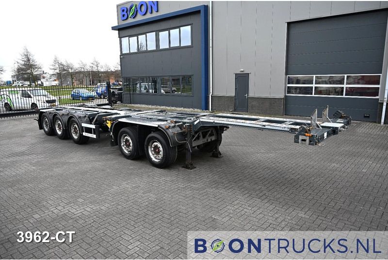 D-Tec COMBITRAILER S-LINE CT-521-S 2x20-40ft HC * 3x STEERING * 4x LIFT AXLE * SAF / DISC * TUV 06-2026 - Portacontenedore/ Intercambiable semirremolque: foto 4 D-Tec COMBITRAILER S-LINE CT-521-S 2x20-40ft HC * 3x STEERING * 4x LIFT AXLE * SAF / DISC * TUV 06-2026 - Portacontenedore/ Intercambiable semirremolque: foto 4