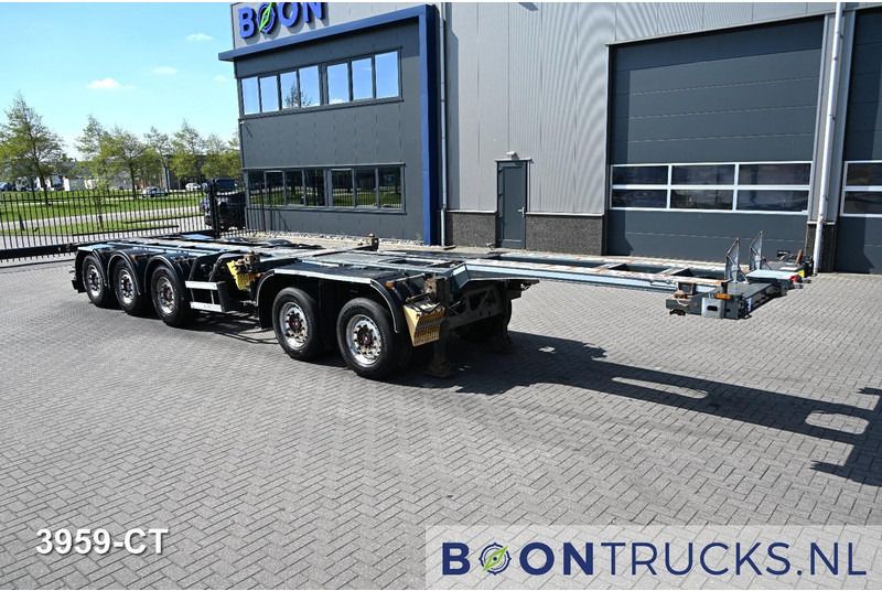 D-Tec COMBITRAILER S-LINE CT-521-S | 2x20-40ft HC * 3x STUURAS * 4x LIFTAS * NL TRAILER * APK 05-2026 - Portacontenedore/ Intercambiable semirremolque: foto 4 D-Tec COMBITRAILER S-LINE CT-521-S | 2x20-40ft HC * 3x STUURAS * 4x LIFTAS * NL TRAILER * APK 05-2026 - Portacontenedore/ Intercambiable semirremolque: foto 4