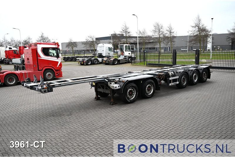 D-Tec COMBITRAILER S-LINE CT-521-S | 2x20-40ft HC * 3x STUURAS * 4x LIFTAS * SAF/DISC * APK 06-2026 - Portacontenedore/ Intercambiable semirremolque: foto 5 D-Tec COMBITRAILER S-LINE CT-521-S | 2x20-40ft HC * 3x STUURAS * 4x LIFTAS * SAF/DISC * APK 06-2026 - Portacontenedore/ Intercambiable semirremolque: foto 5