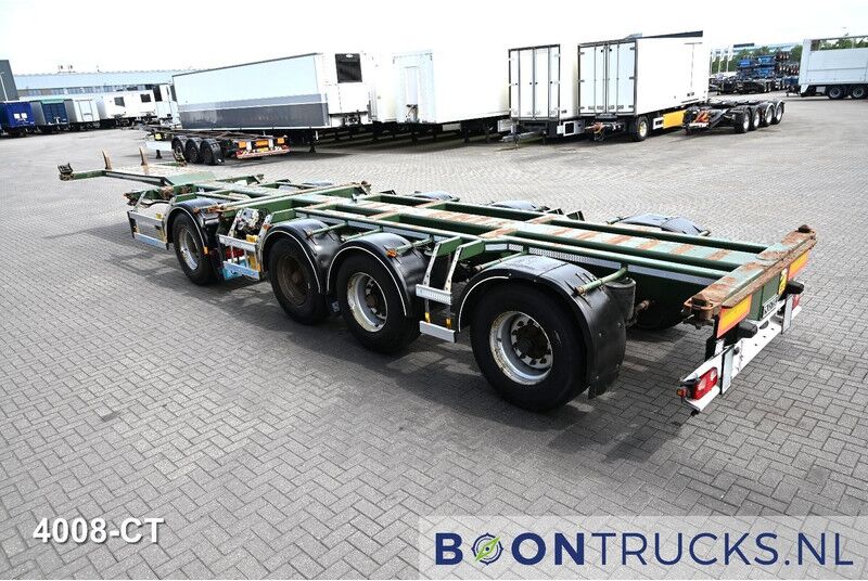 D-Tec CT-43-04D COMBITRAILER | 2x20-30-40-45ft HC * STEERING AXLE * LIFT AXLE * 2x AVAILABLE - Portacontenedore/ Intercambiable semirremolque: foto 3 D-Tec CT-43-04D COMBITRAILER | 2x20-30-40-45ft HC * STEERING AXLE * LIFT AXLE * 2x AVAILABLE - Portacontenedore/ Intercambiable semirremolque: foto 3