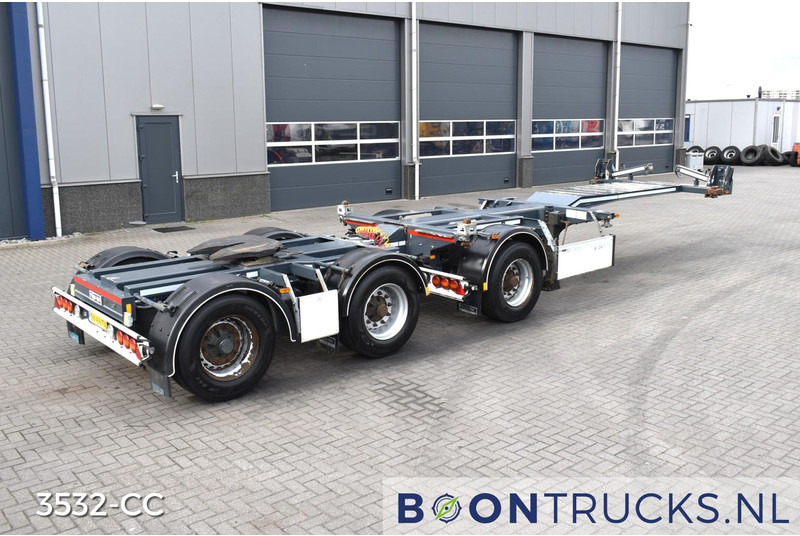 D-Tec CTD-40-03D COMBIDOLLY | LZV * 20ft * STUURAS * LIFTAS * NL TRAILE - Portacontenedore/ Intercambiable semirremolque: foto 1 D-Tec CTD-40-03D COMBIDOLLY | LZV * 20ft * STUURAS * LIFTAS * NL TRAILE - Portacontenedore/ Intercambiable semirremolque: foto 1